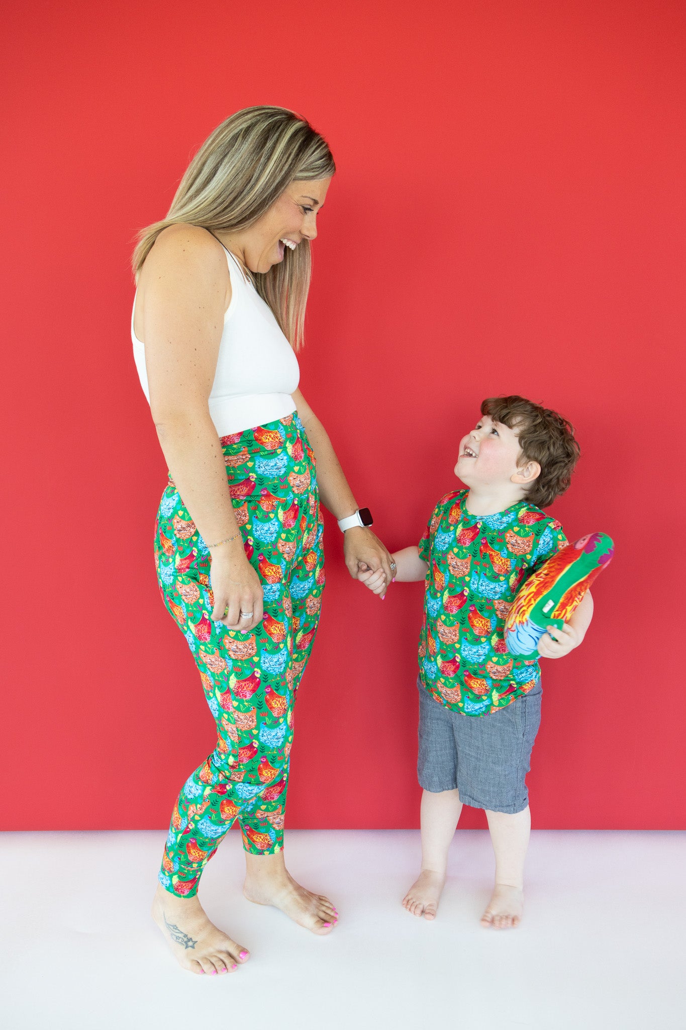 Collection of Chicken Friends Women's Lounge Joggers in a gallery layout