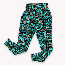 Collection of Funky Zebra Women's Lounge Joggers in a gallery layout