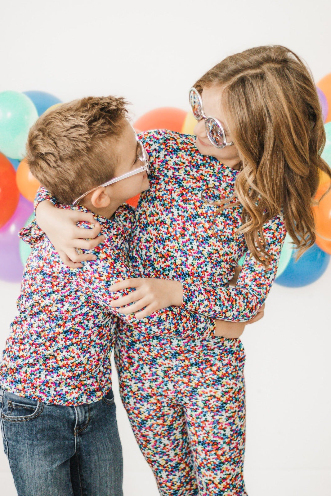 Rainbow Sprinkles Lightweight Hoodie