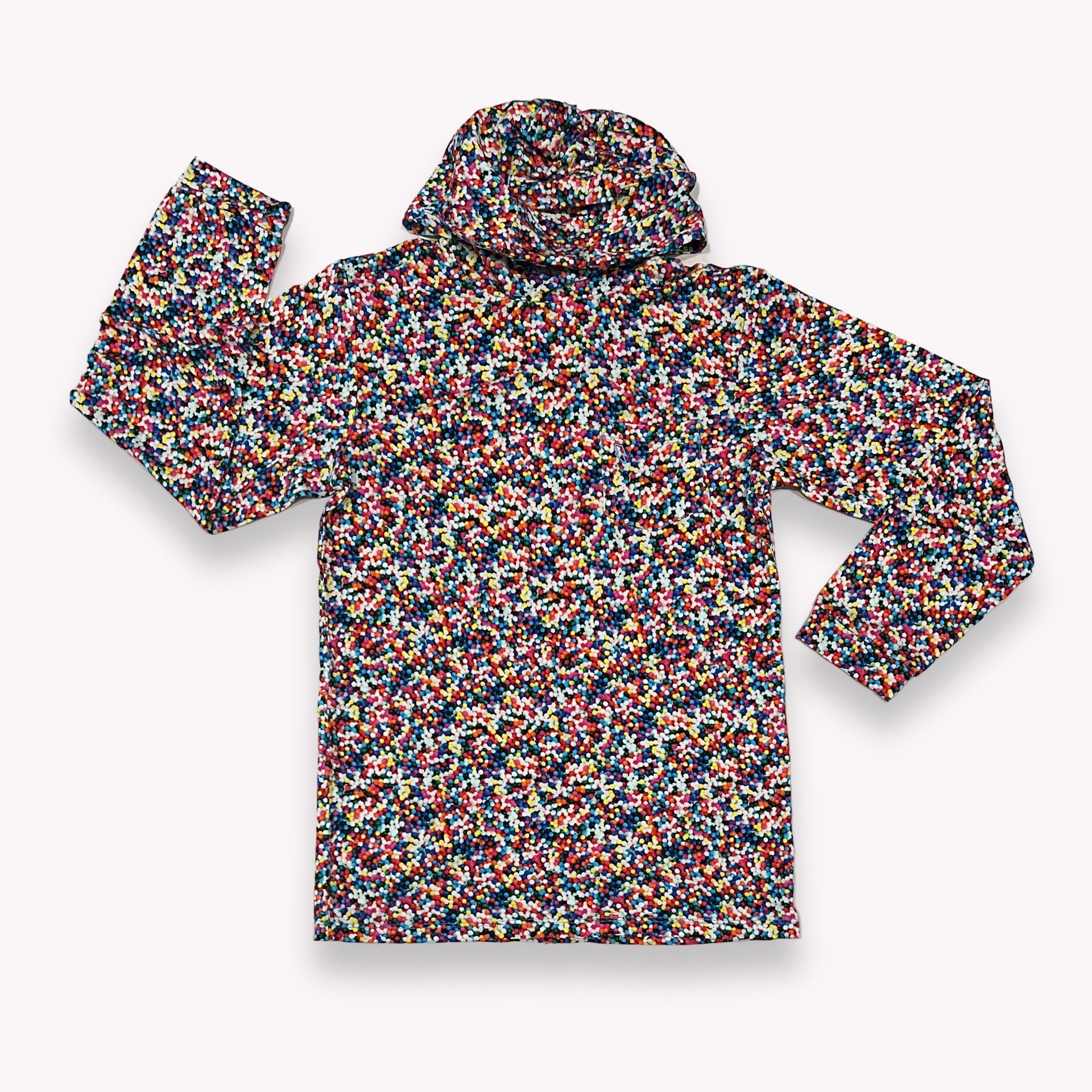 Rainbow Sprinkles Lightweight Hoodie