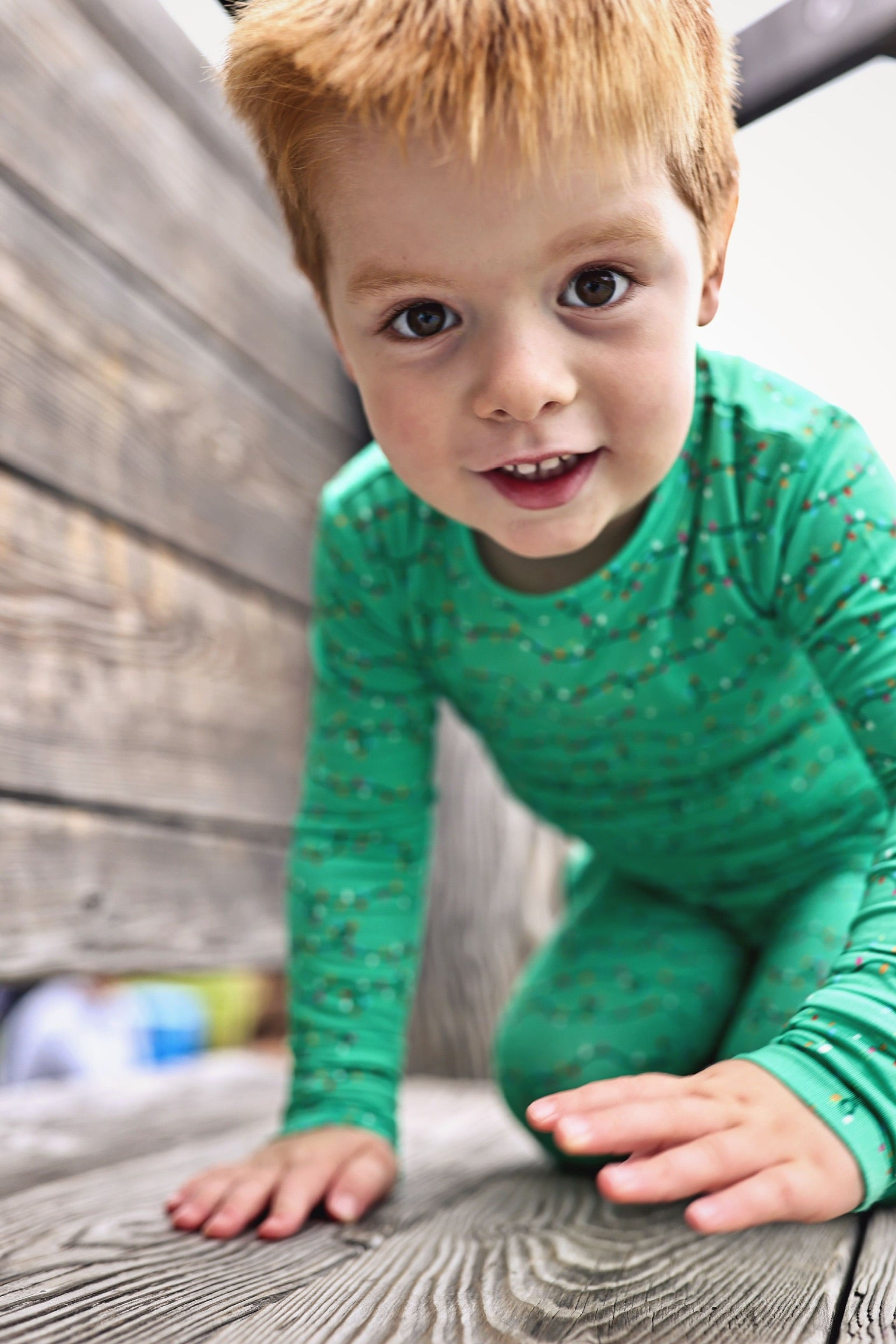 Festive Lights Long Sleeve PJ Set