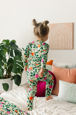 Image of Stone Fruit Orchard Long Sleeve PJ Set