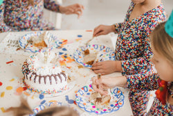 Image of Rainbow Sprinkles Zip Convertible Footie