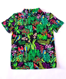 Image of Macaw Jungle Polo Shirt