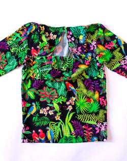 Image of Macaw Jungle Lightweight Hoodie