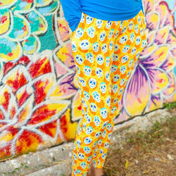 Collection of Sugar Skulls Women's Lounge Joggers in a gallery layout