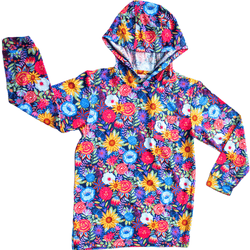 Image of Funky Floral Lightweight Hoodie