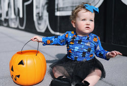 Image of Scaredy Cats Half Sleeve Party Leotard Dress