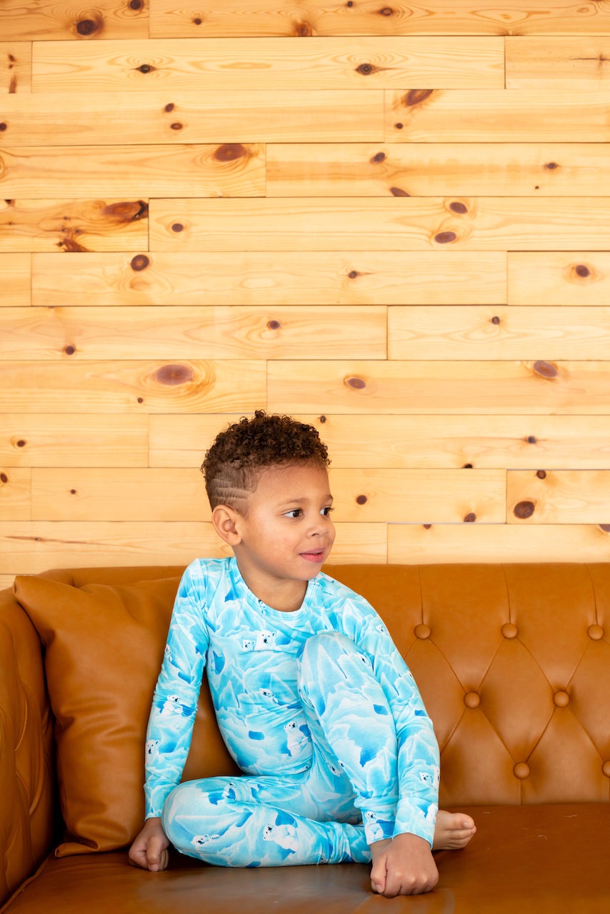 Polar Bears Long Sleeve PJ Set