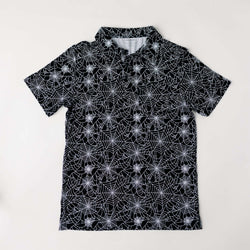 Image of Spider Webs Men's Polo Shirt