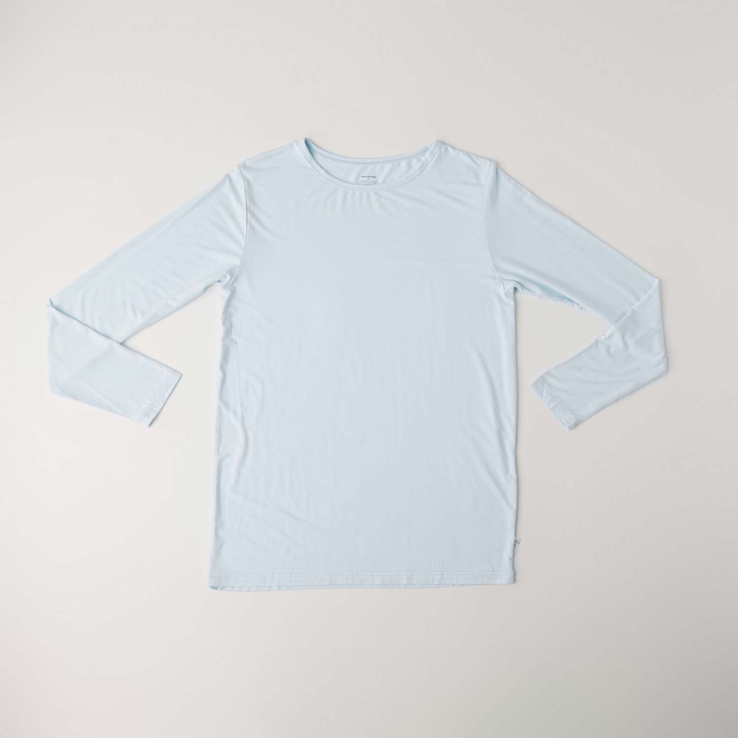 Ice Blue Men's Long Sleeve Lounge Crew