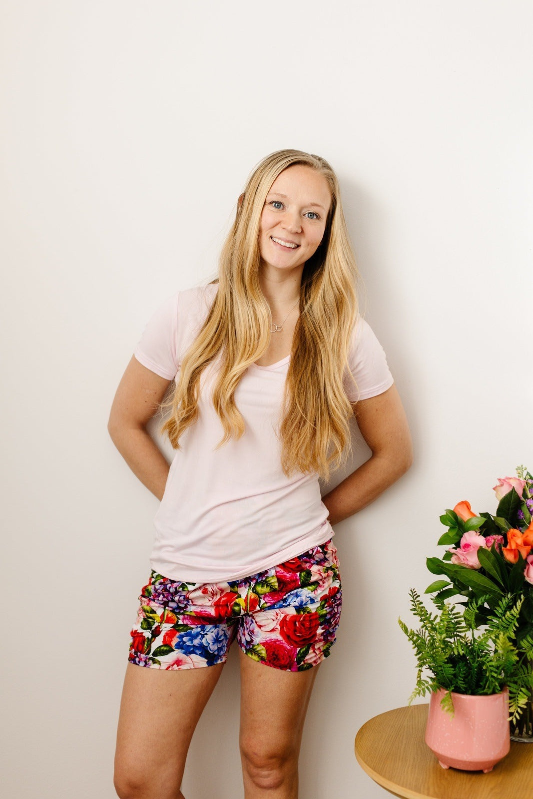 Hydrangea Rose Women's Lounge Shorts PRE-SALE