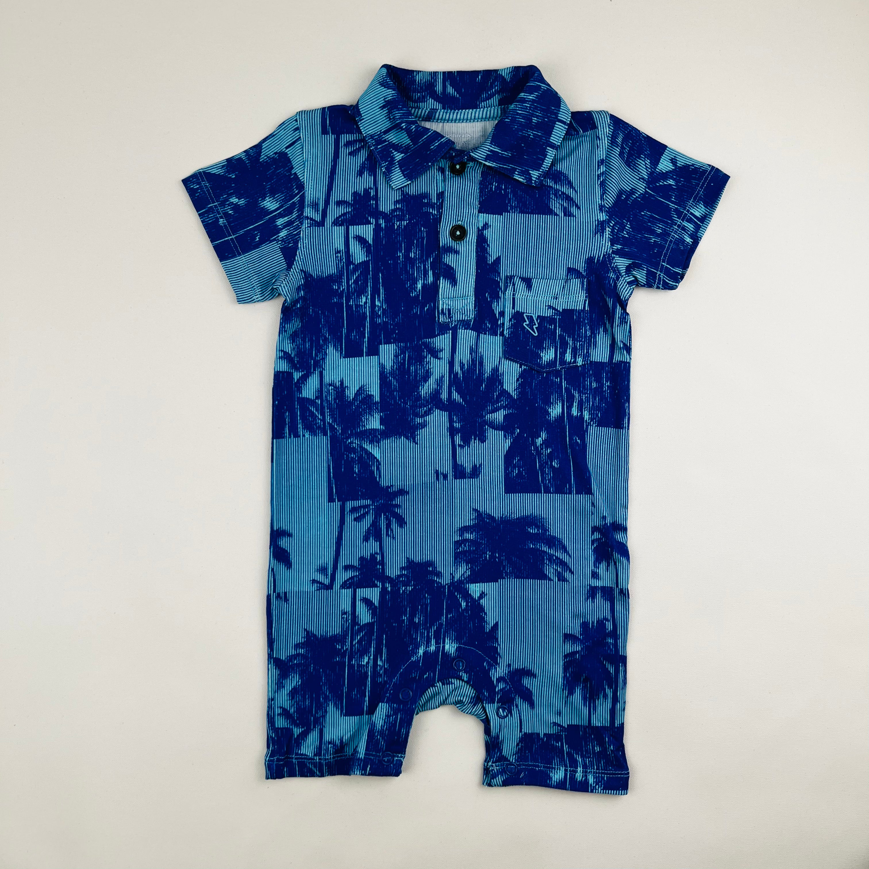 Palms Polo Romper