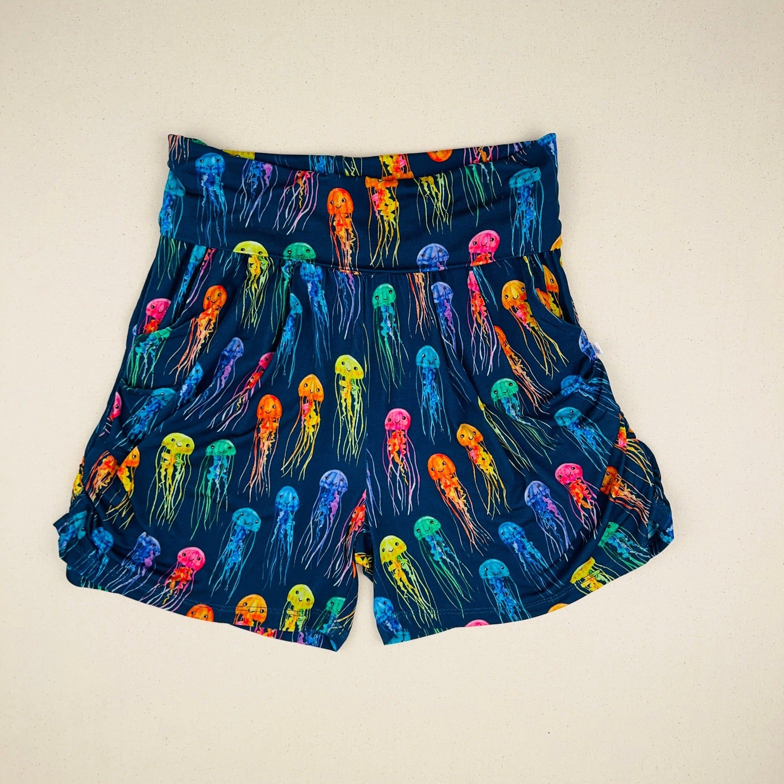 Womens tie discount dye lounge shorts